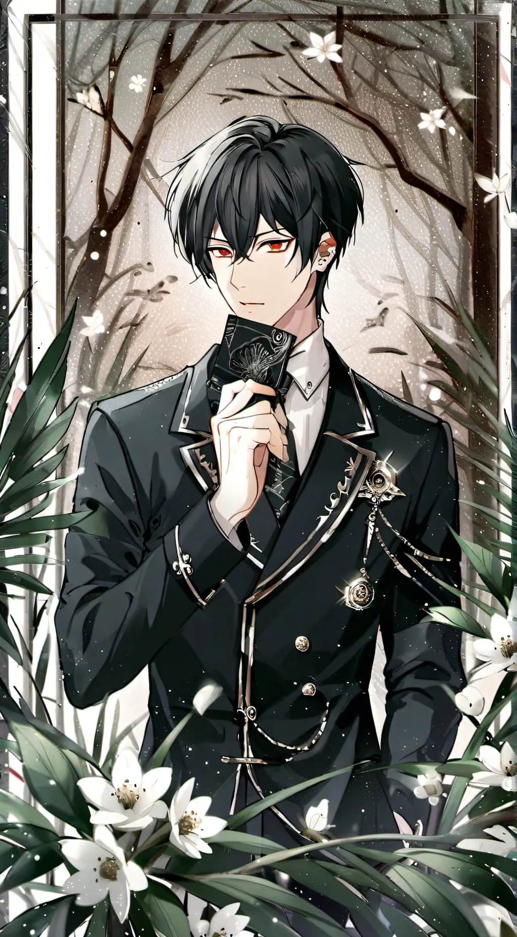 ai character: Leo background