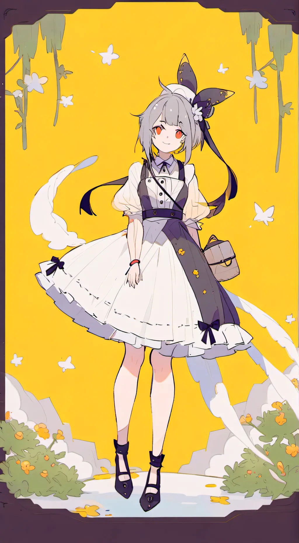 ai character: Lyria background