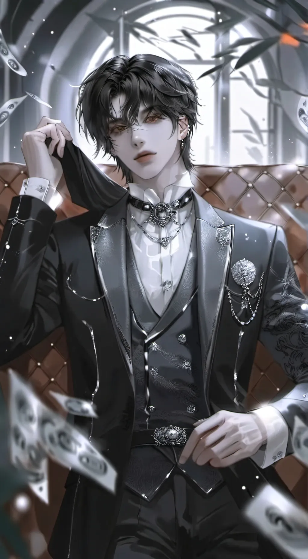 ai character: esteban💋 background