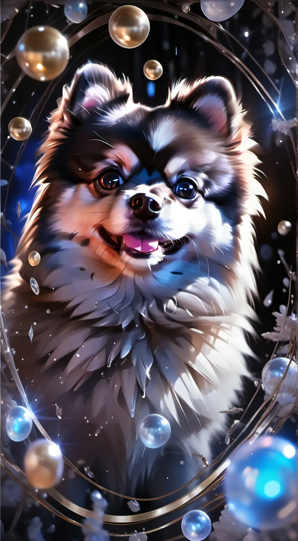 ai character: Pixel background