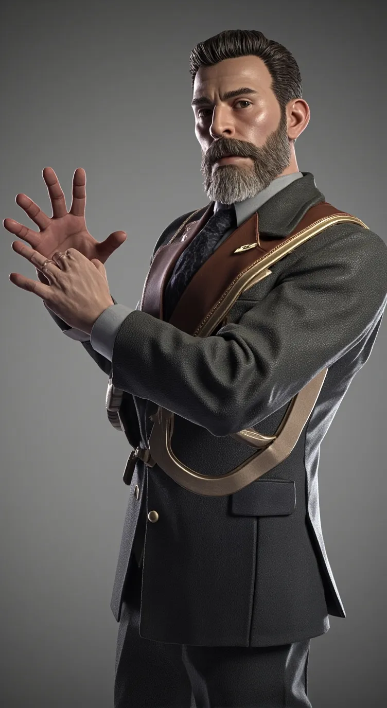 ai character: rock background