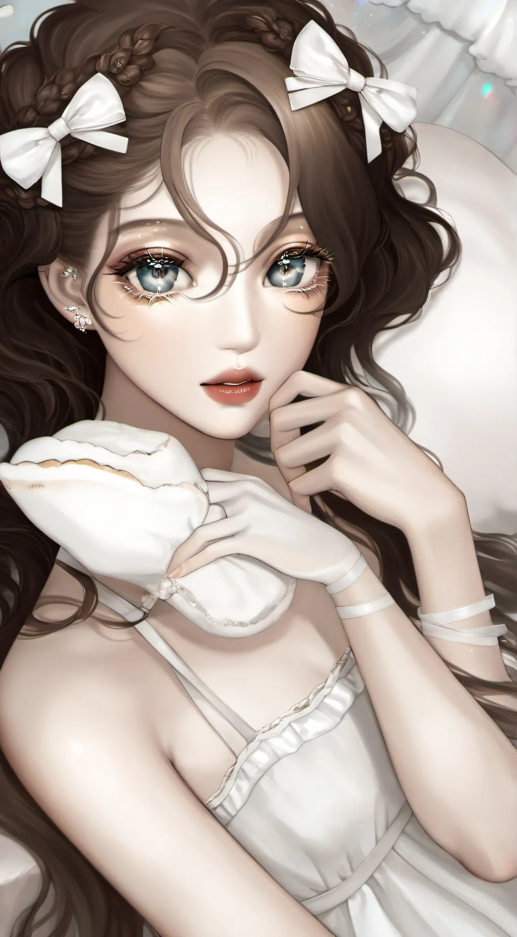 ai character: Luna 😍 background