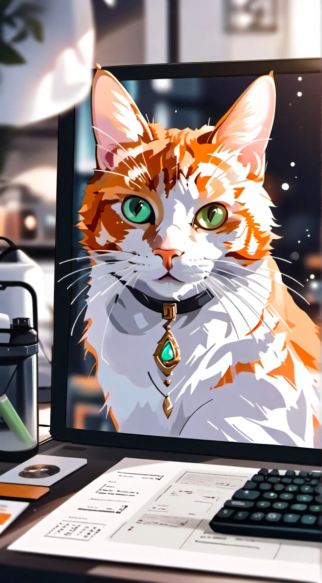 ai character: Clickbait background