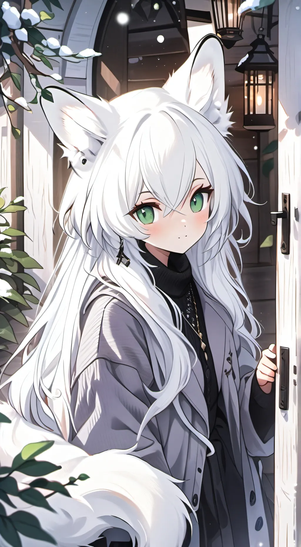 ai character: Arctic Whiskers background