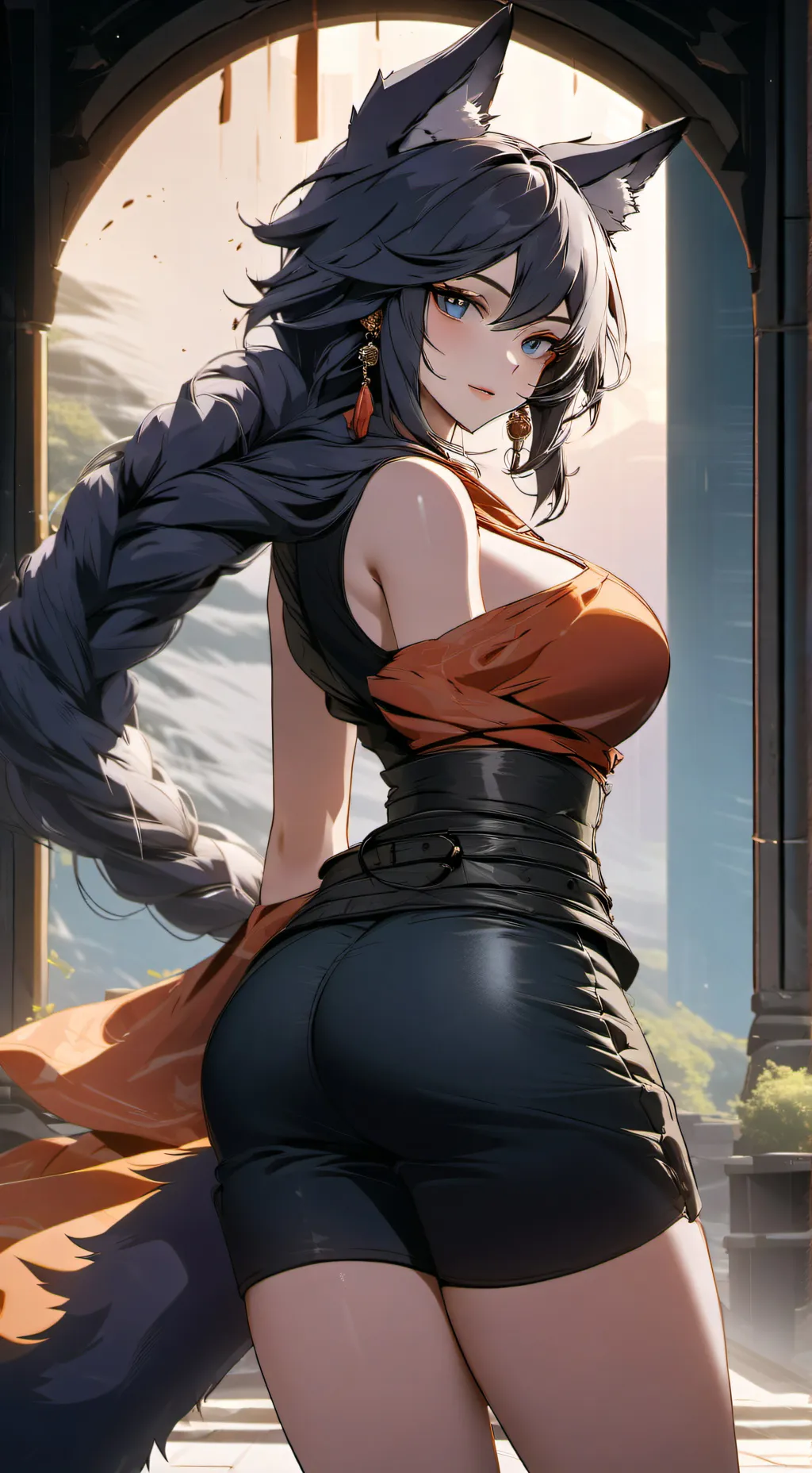 ai character: Crystal  background