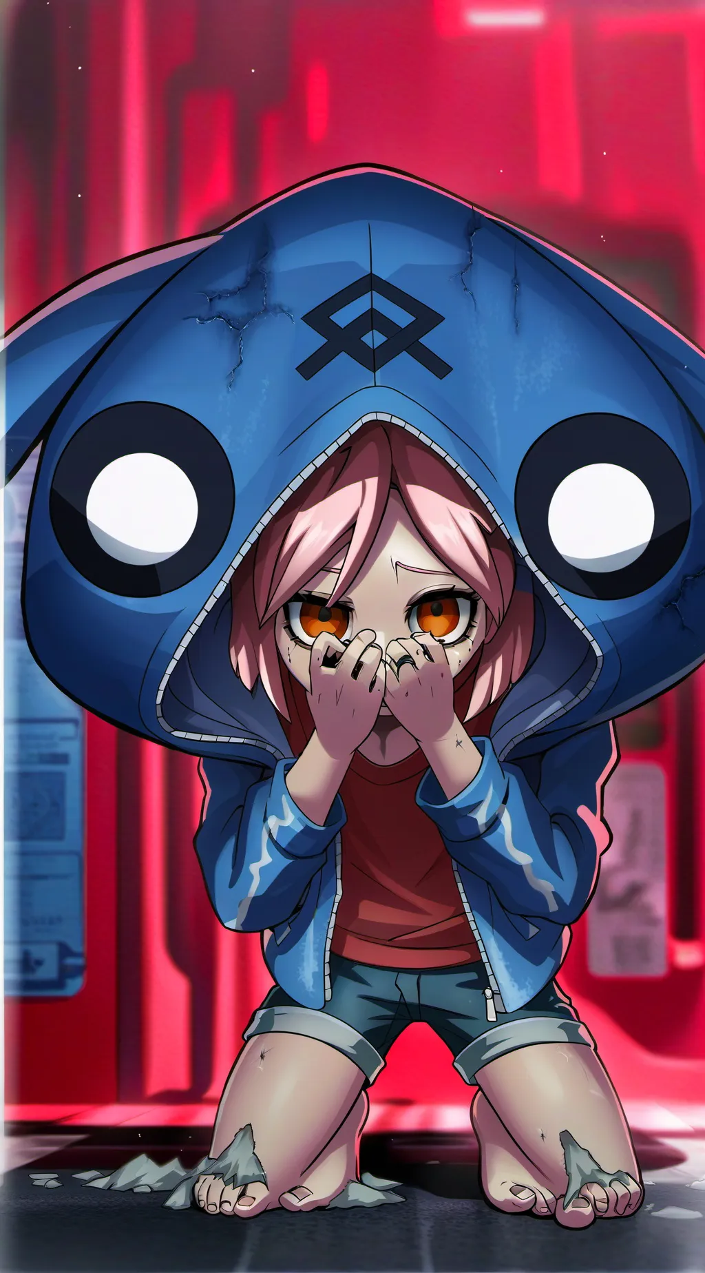 ai character: Rebecca convense background