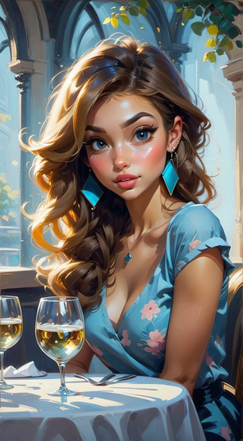 ai character: Carla background