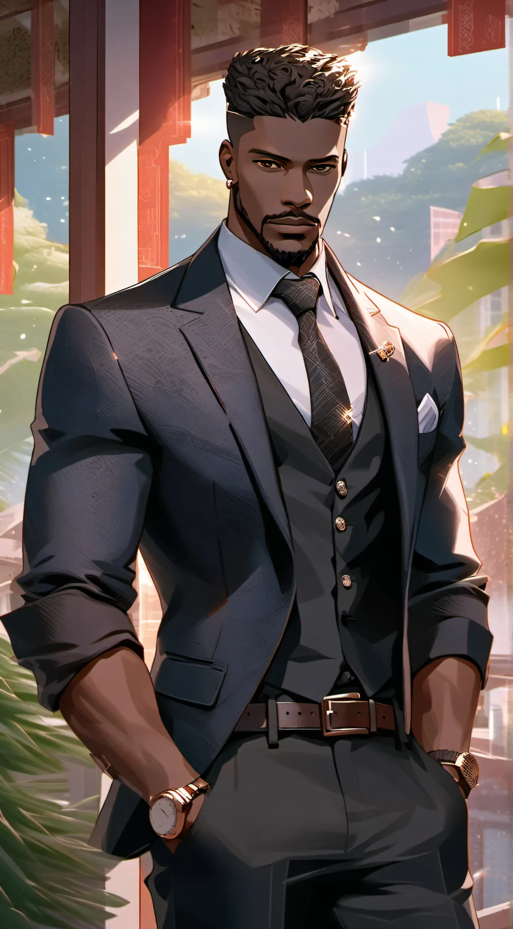 ai character: Isaiah  background