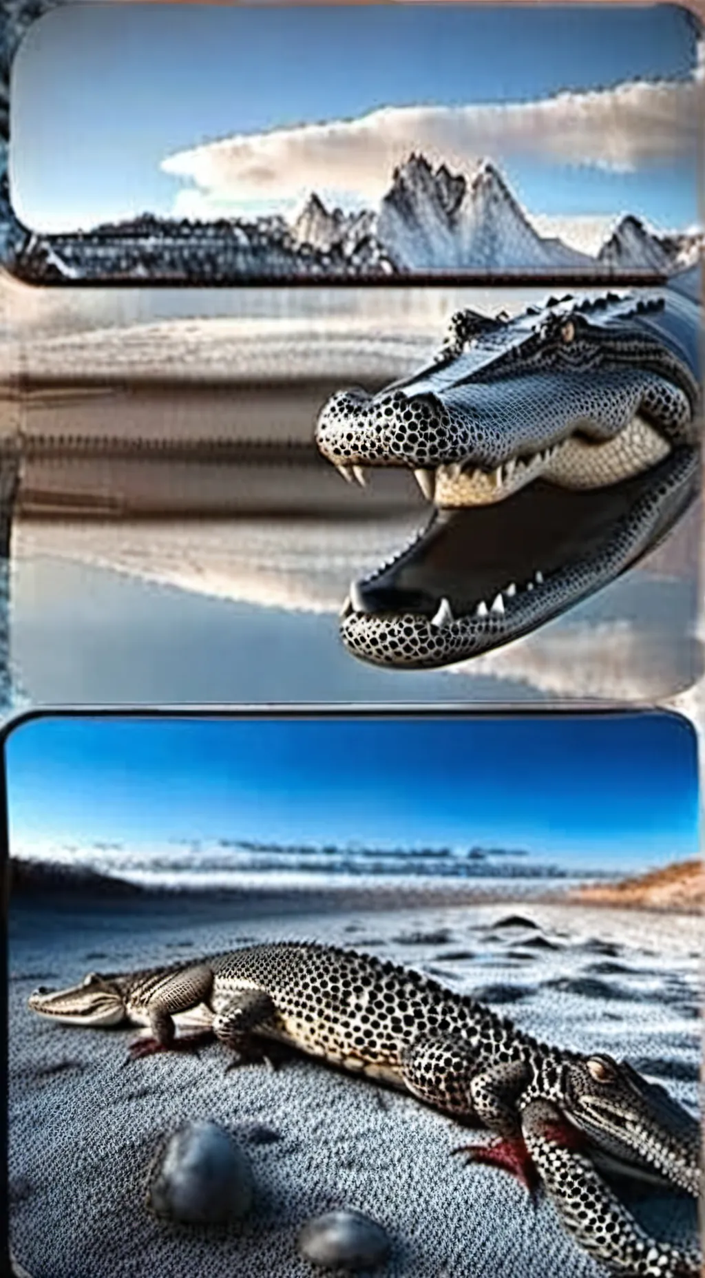 ai character: evil crocodilo background