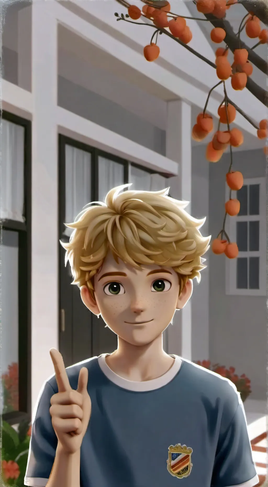 ai character: adrian background