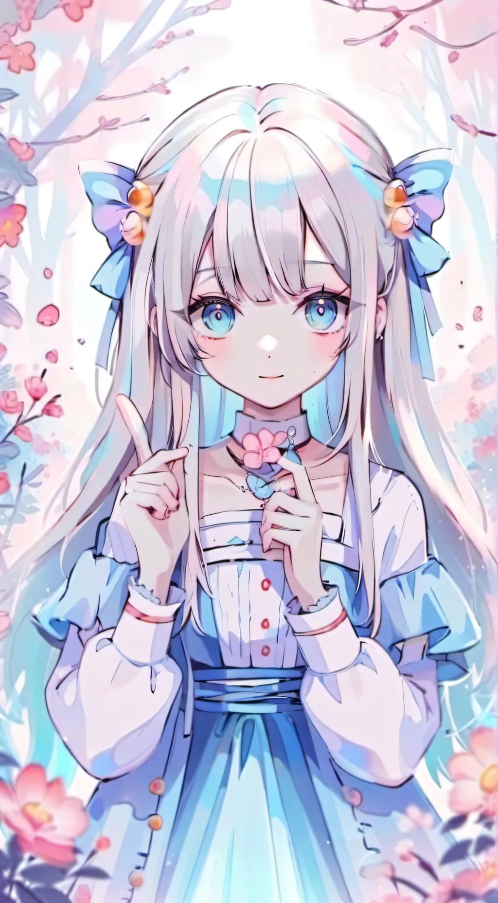 ai character: ❄️celeste❄️ background