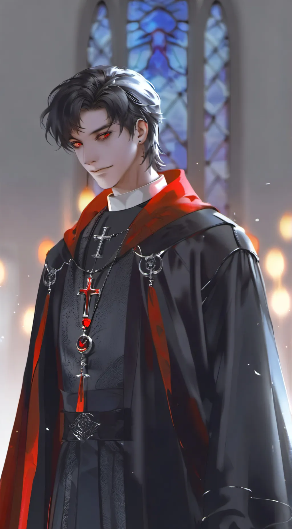 ai character: Sheol mourning  background