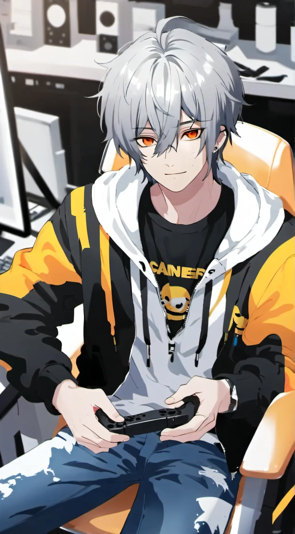 ai character: Oliver background