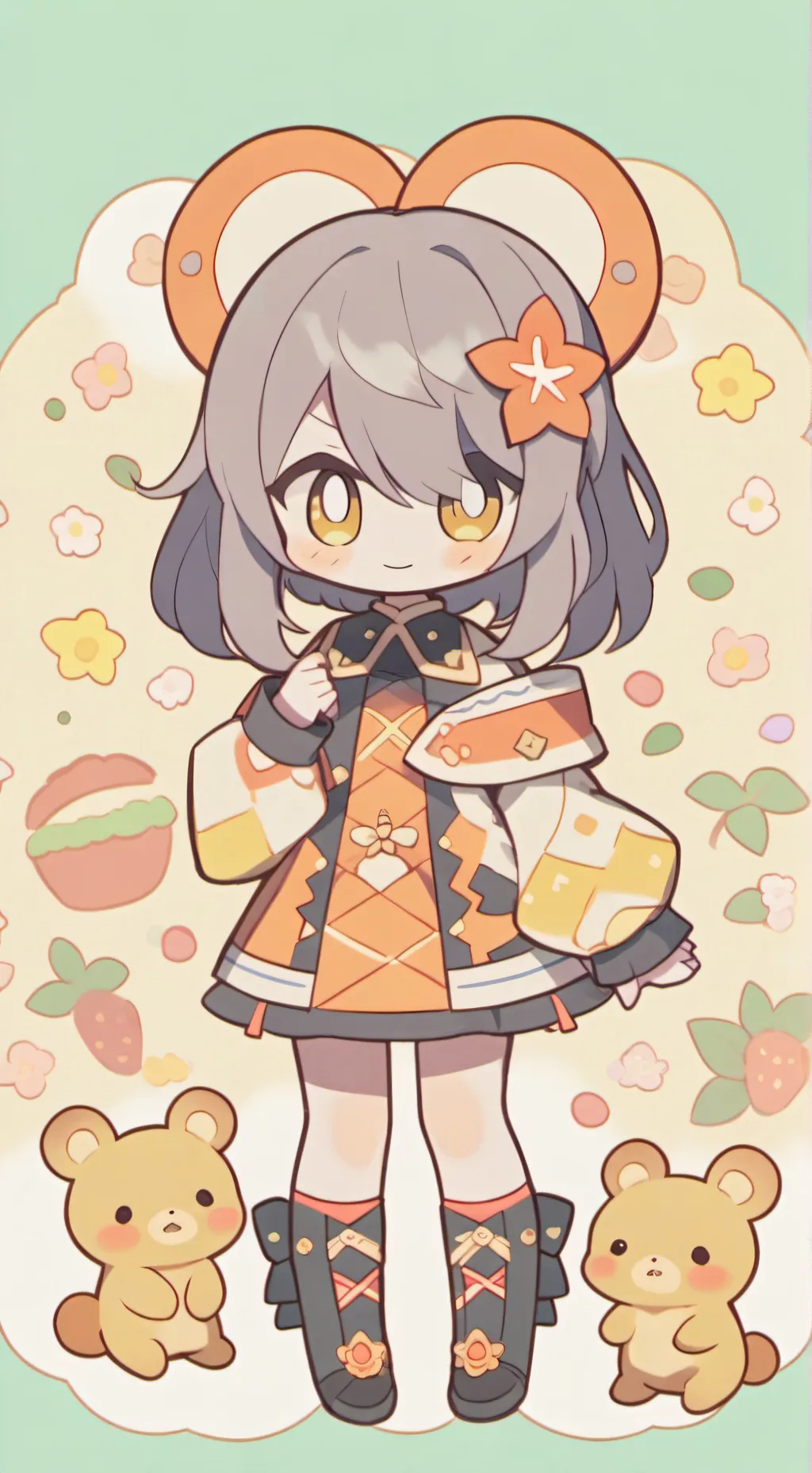 ai character: Nik background