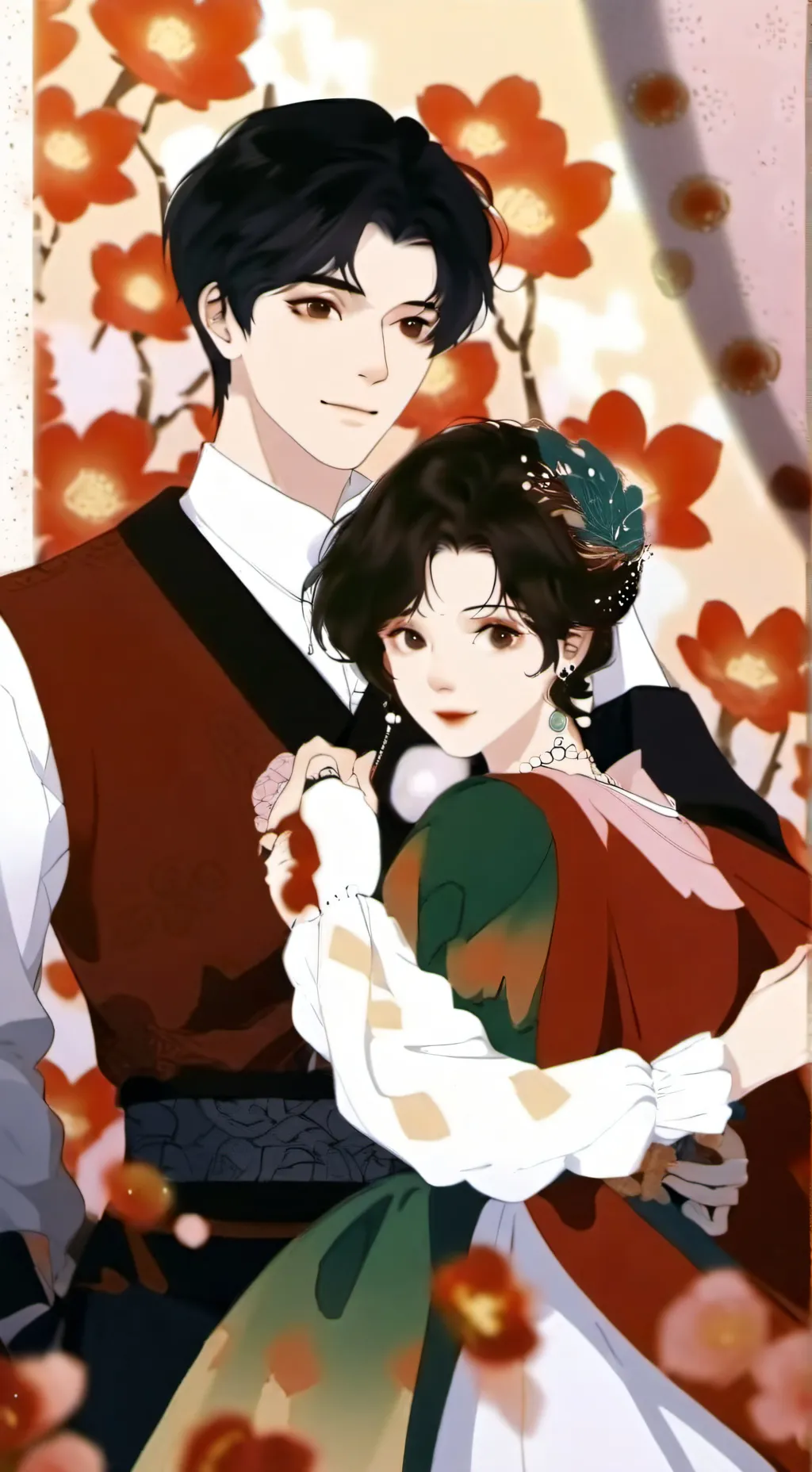 ai character: MHA scars background