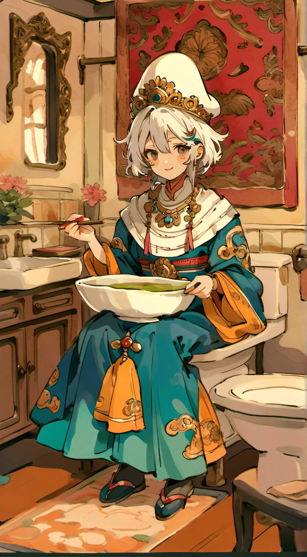 ai character: Anase background