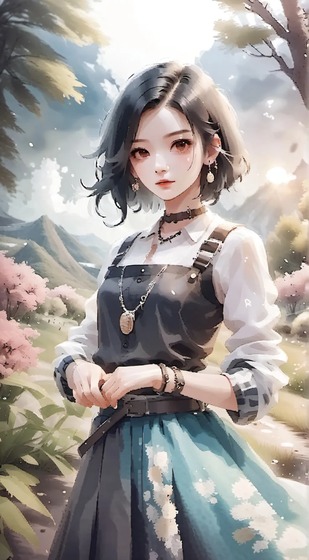 ai character: Stasy  background