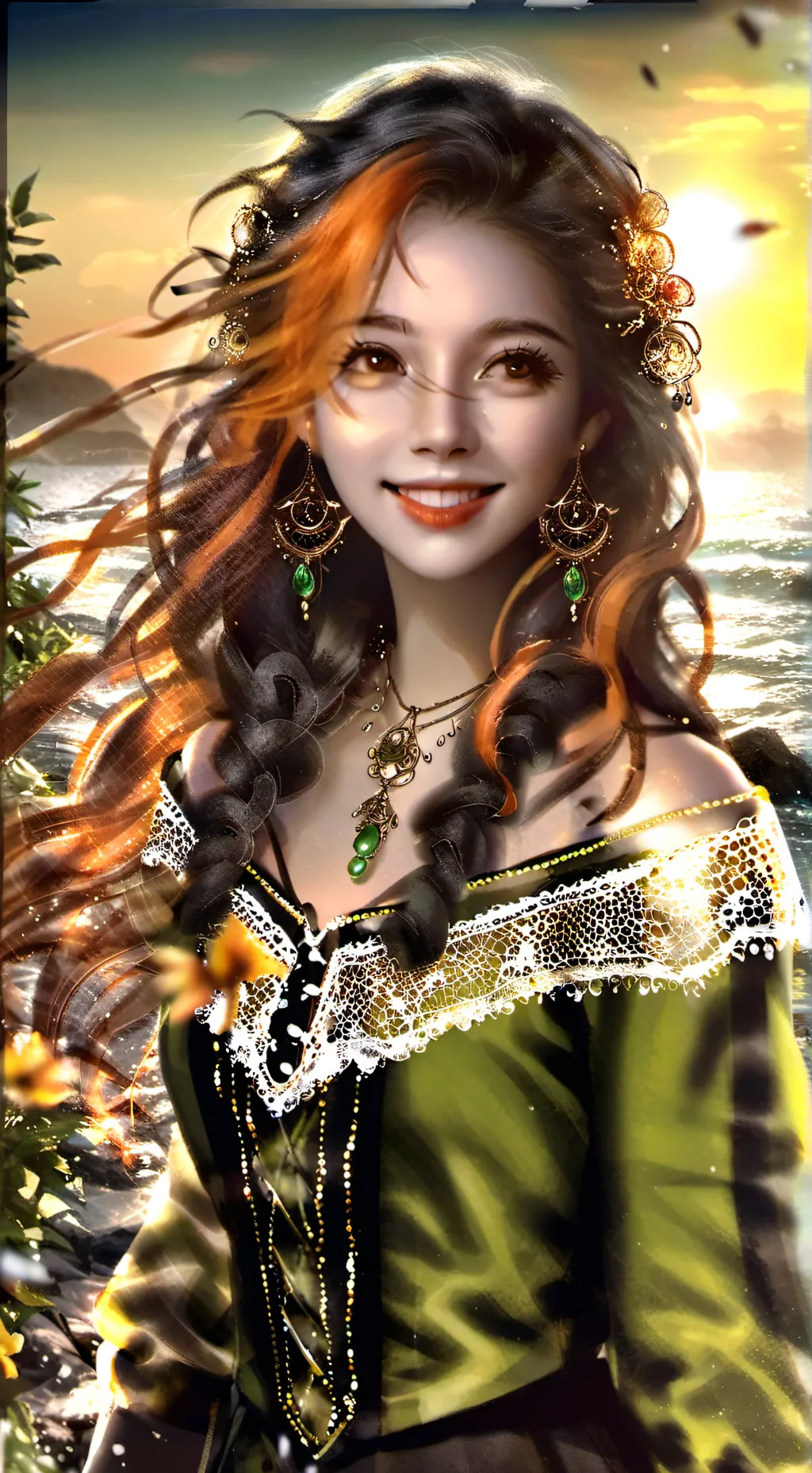 ai character: 🍁 Sylvia 🍁 background