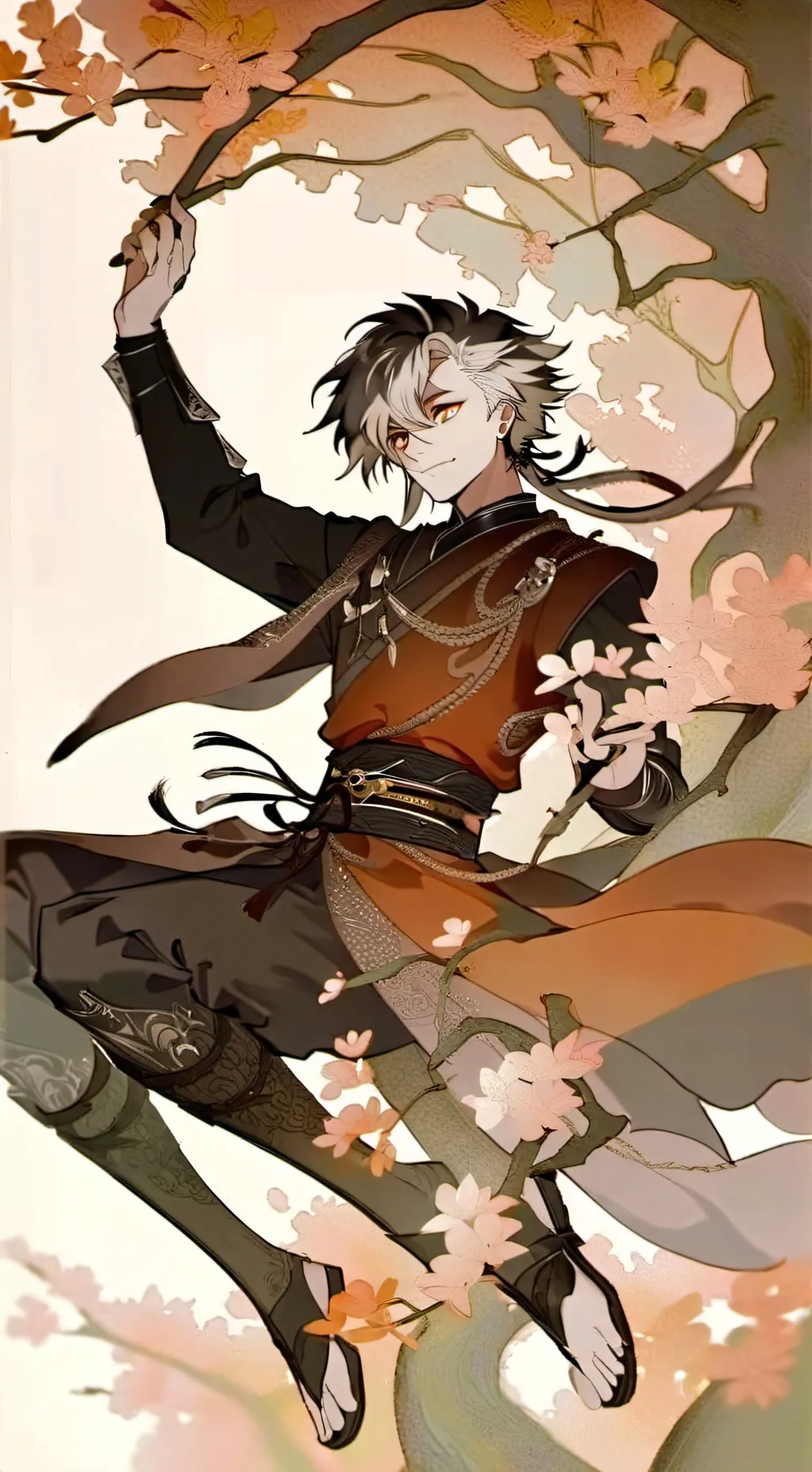 ai character: douma background