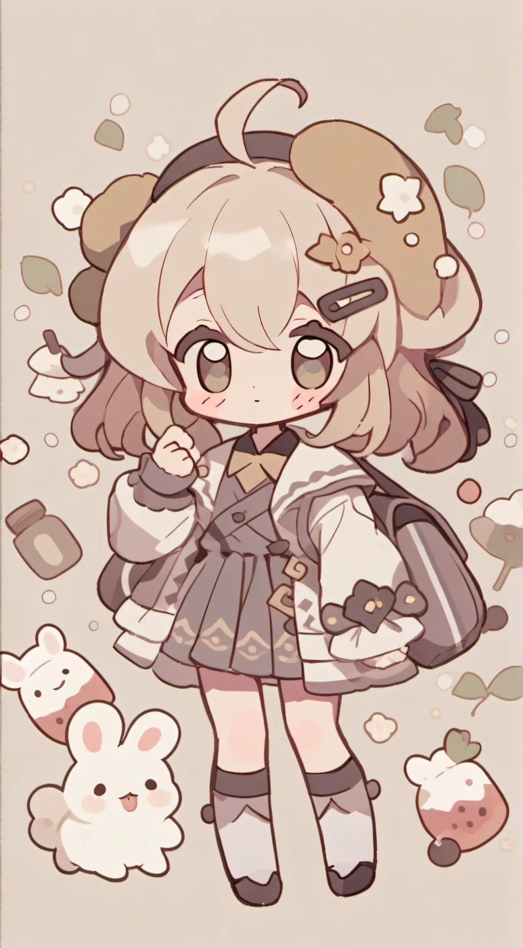 ai character: mila  background