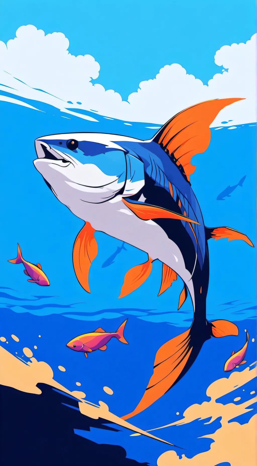 ai character: Ai chatbot normal background