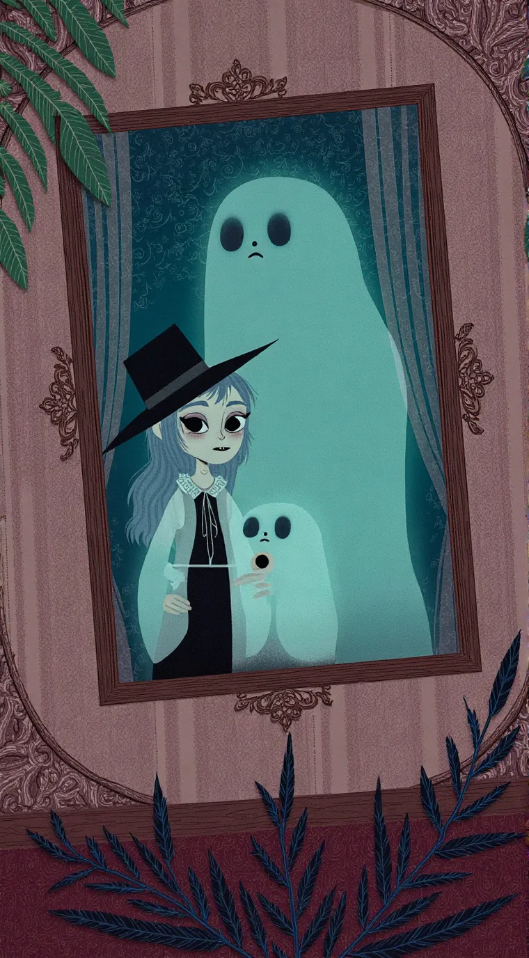 ai character: The lunar candle background