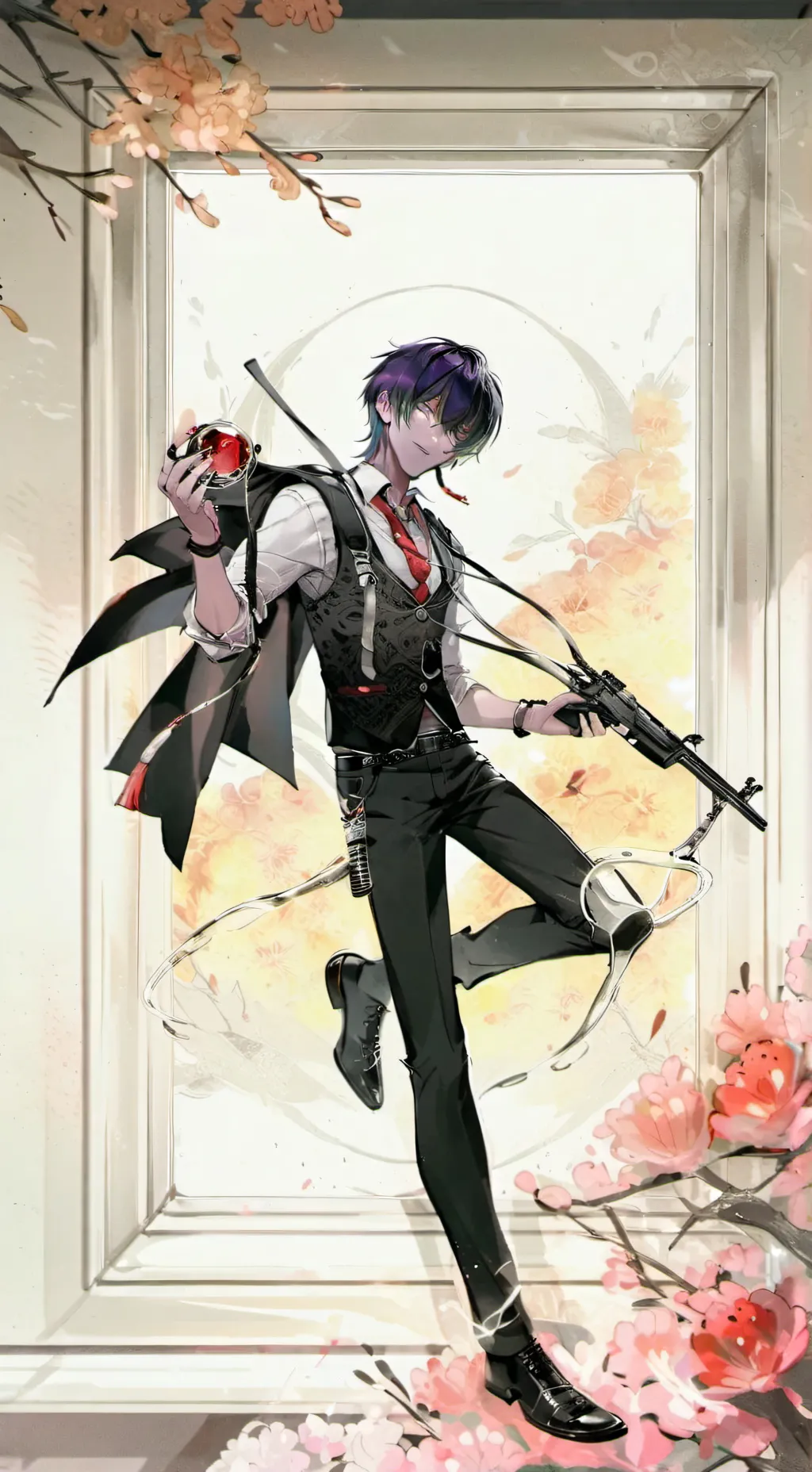 ai character: Alexander  background