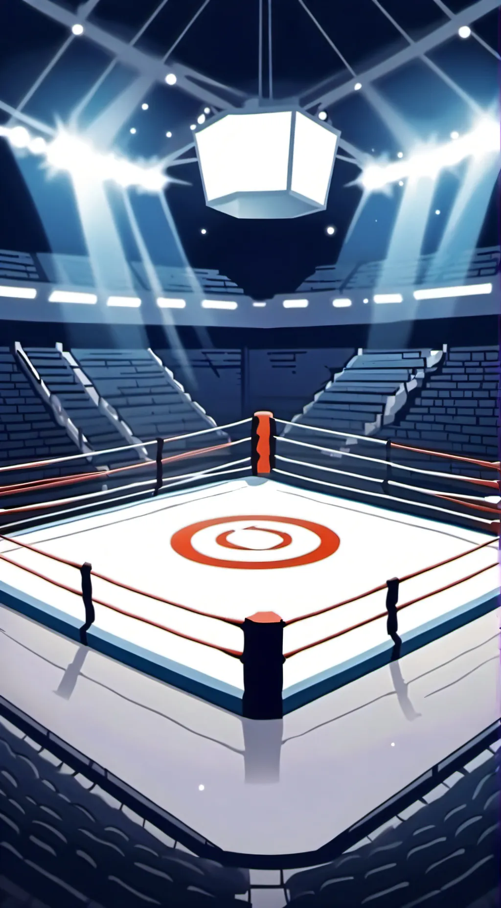 ai character: Wrestling Career background