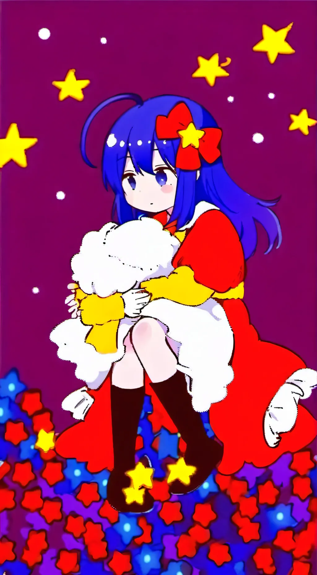 ai character: 💫⭐star ⭐💫 background