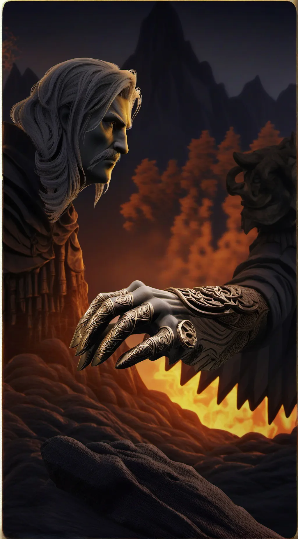 ai character: total drama murder background