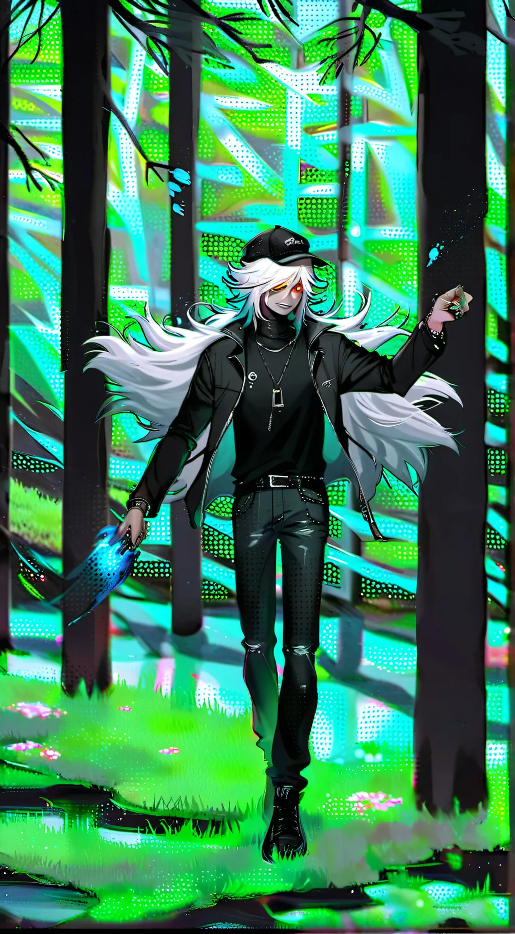 ai character: 1x1x1x1 :)  background