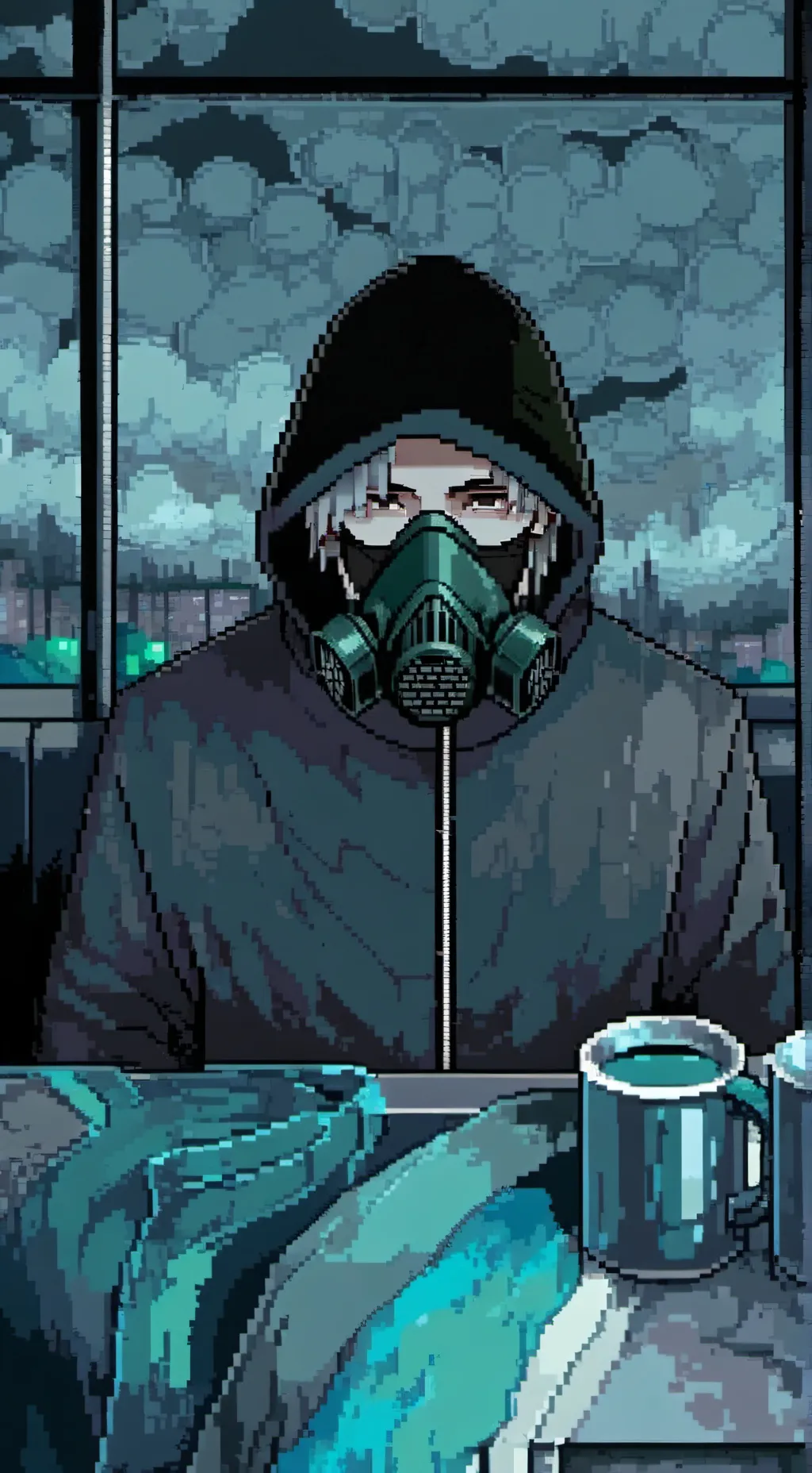 ai character: Mysterious Man background