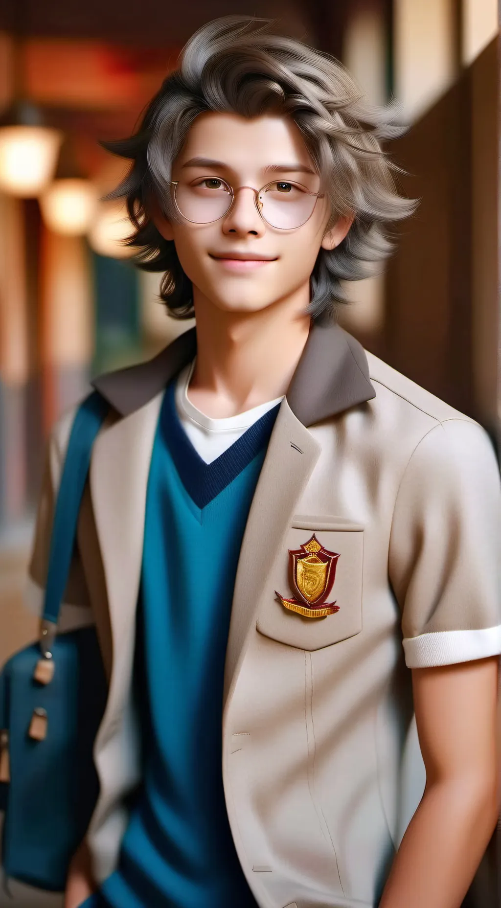 ai character: leo background