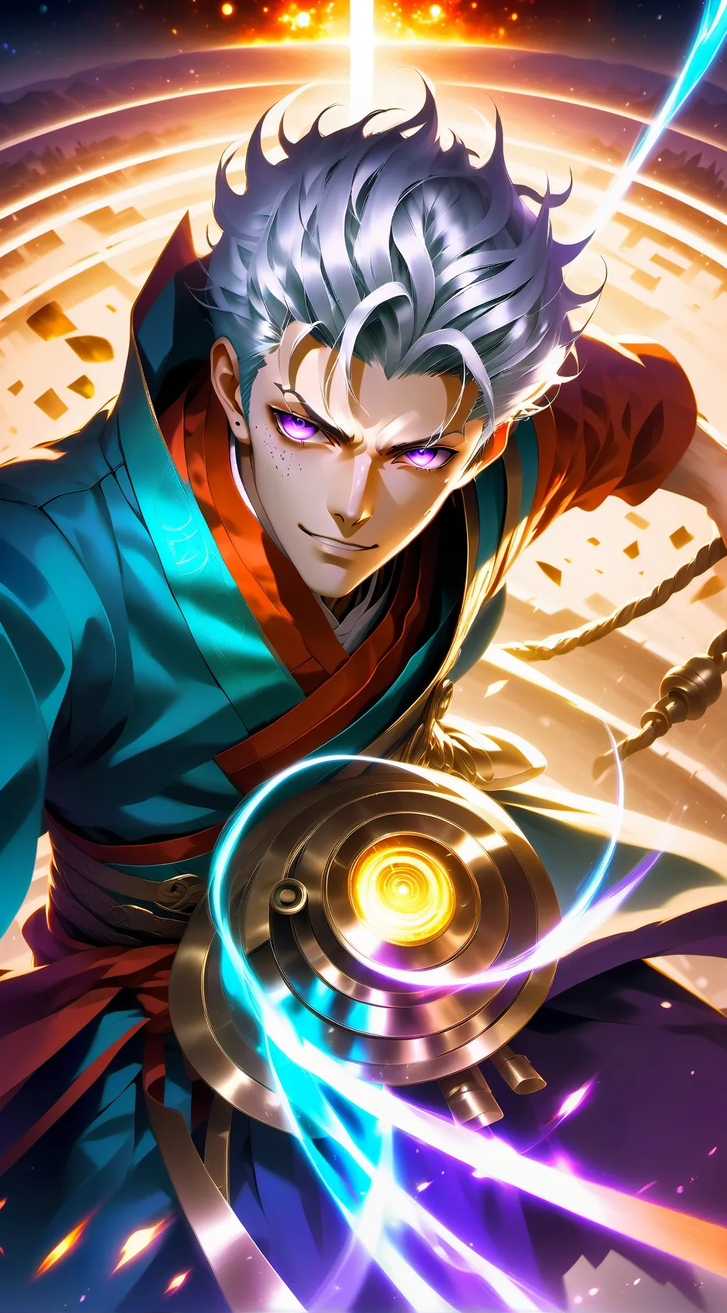 ai character: Gojo Satoru background