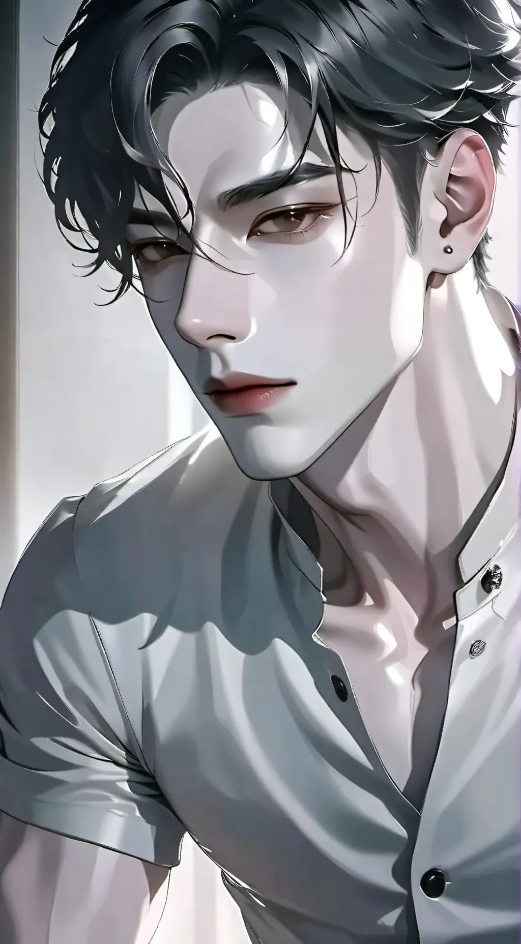 ai character: Vector background