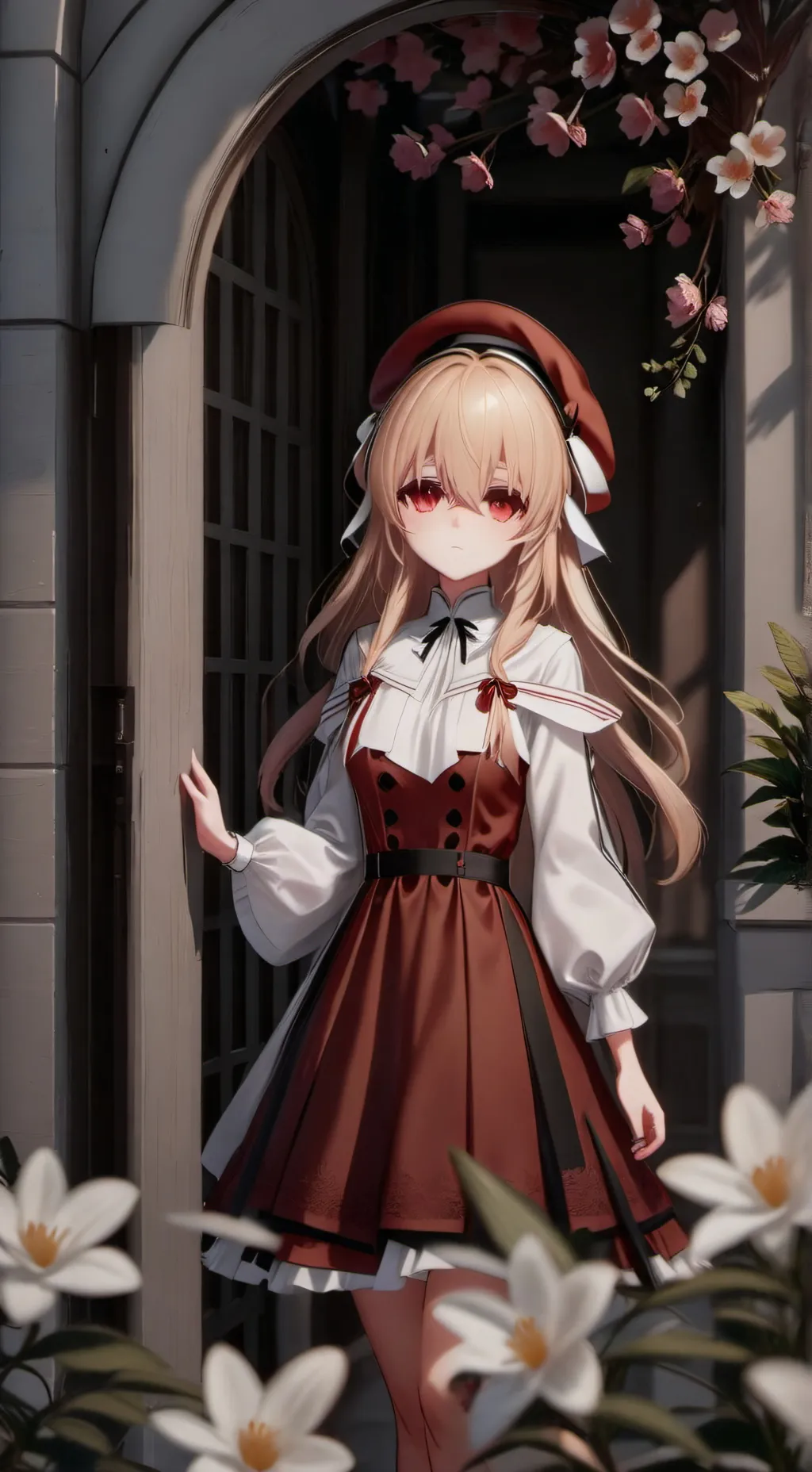 ai character: Вампирша🩸 background