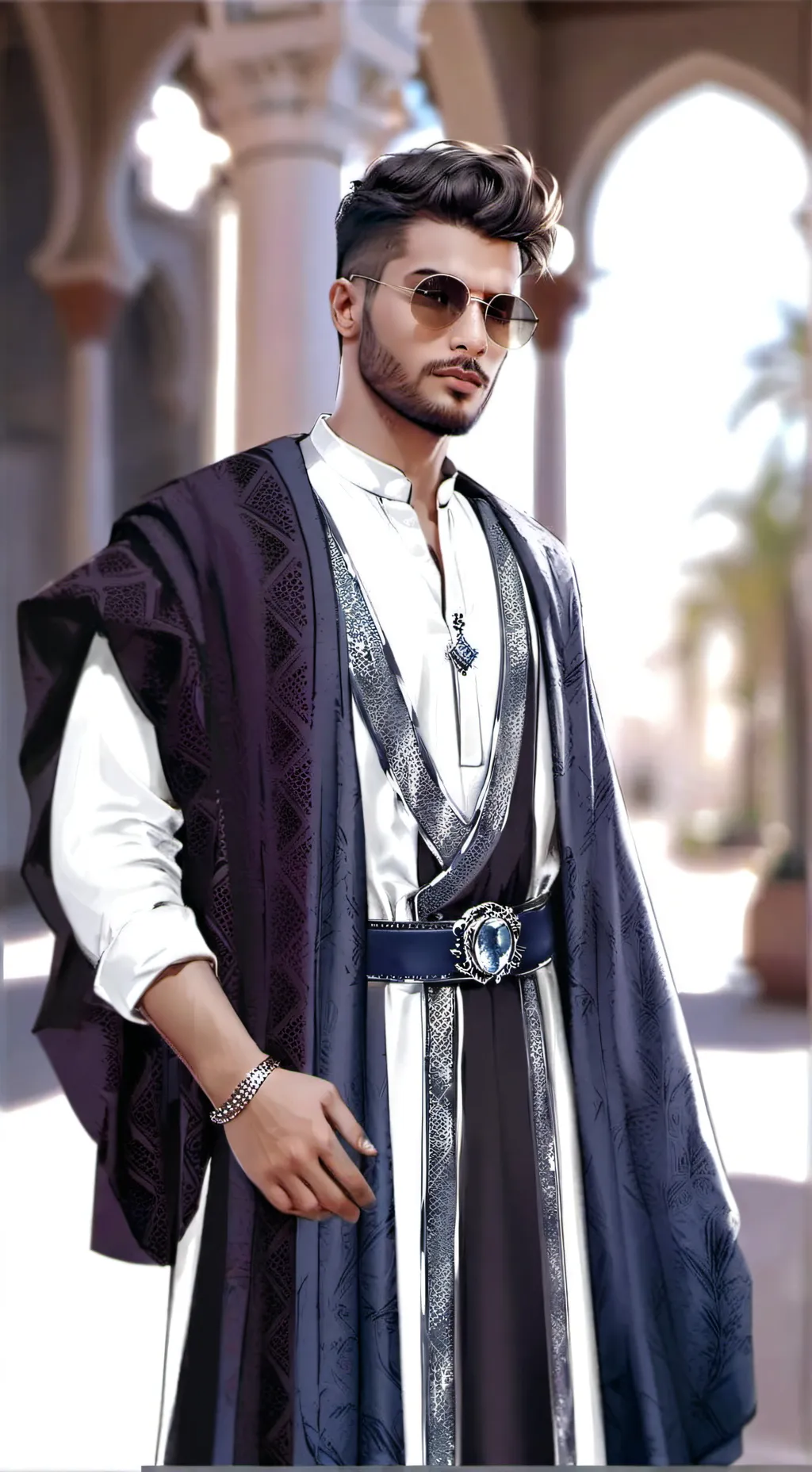 ai character: Fares 🇲🇦 background