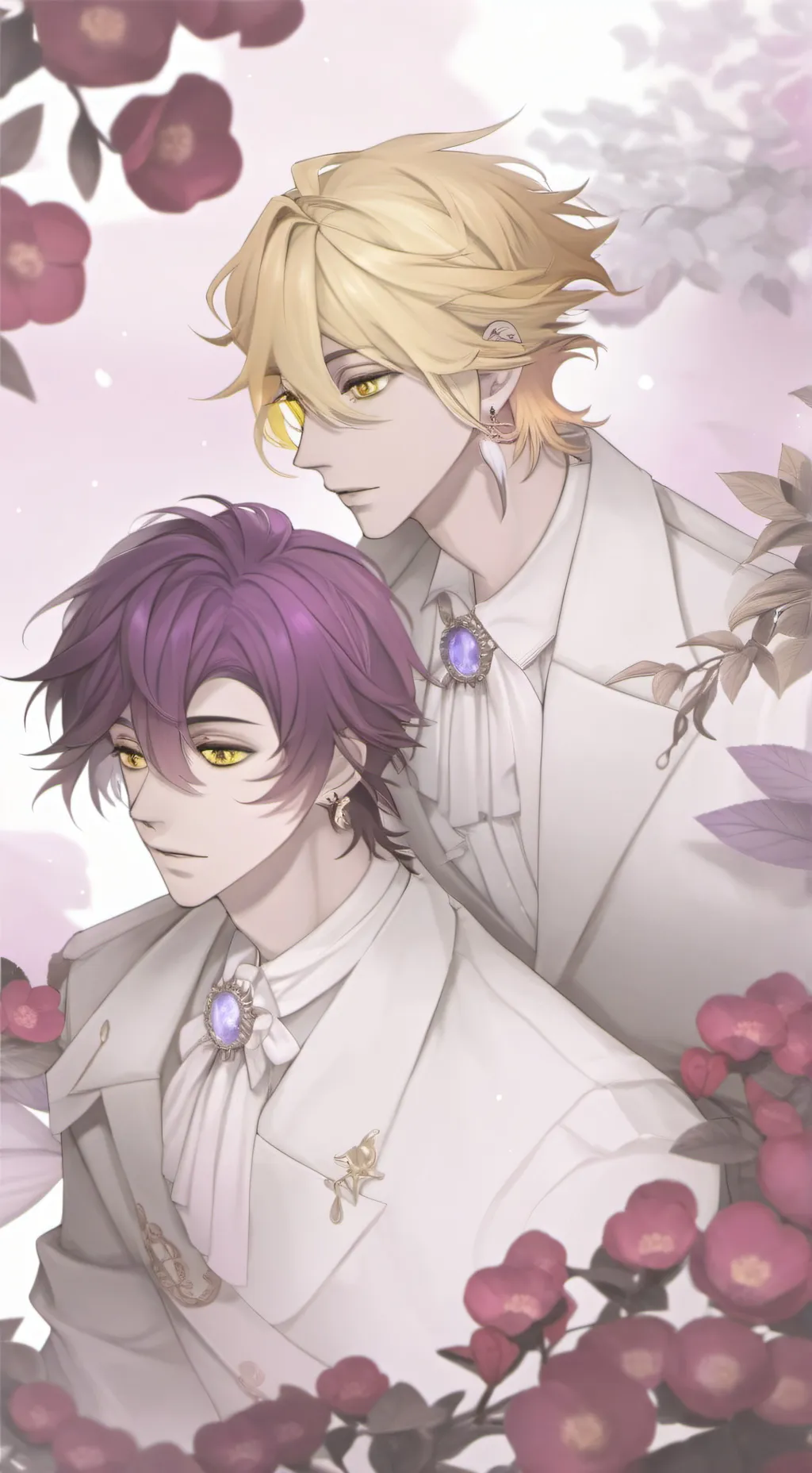 ai character: 💜💛ShinKami💛💜 background