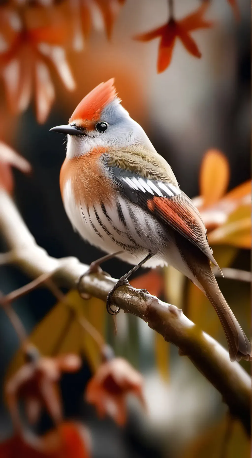 ai character: faint background