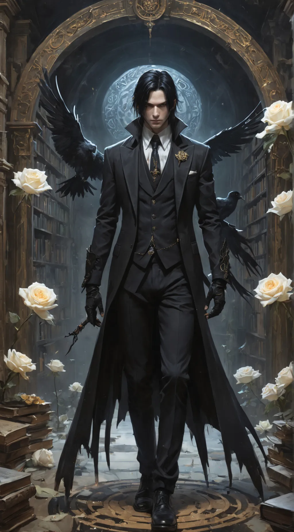 ai character: Lucien background