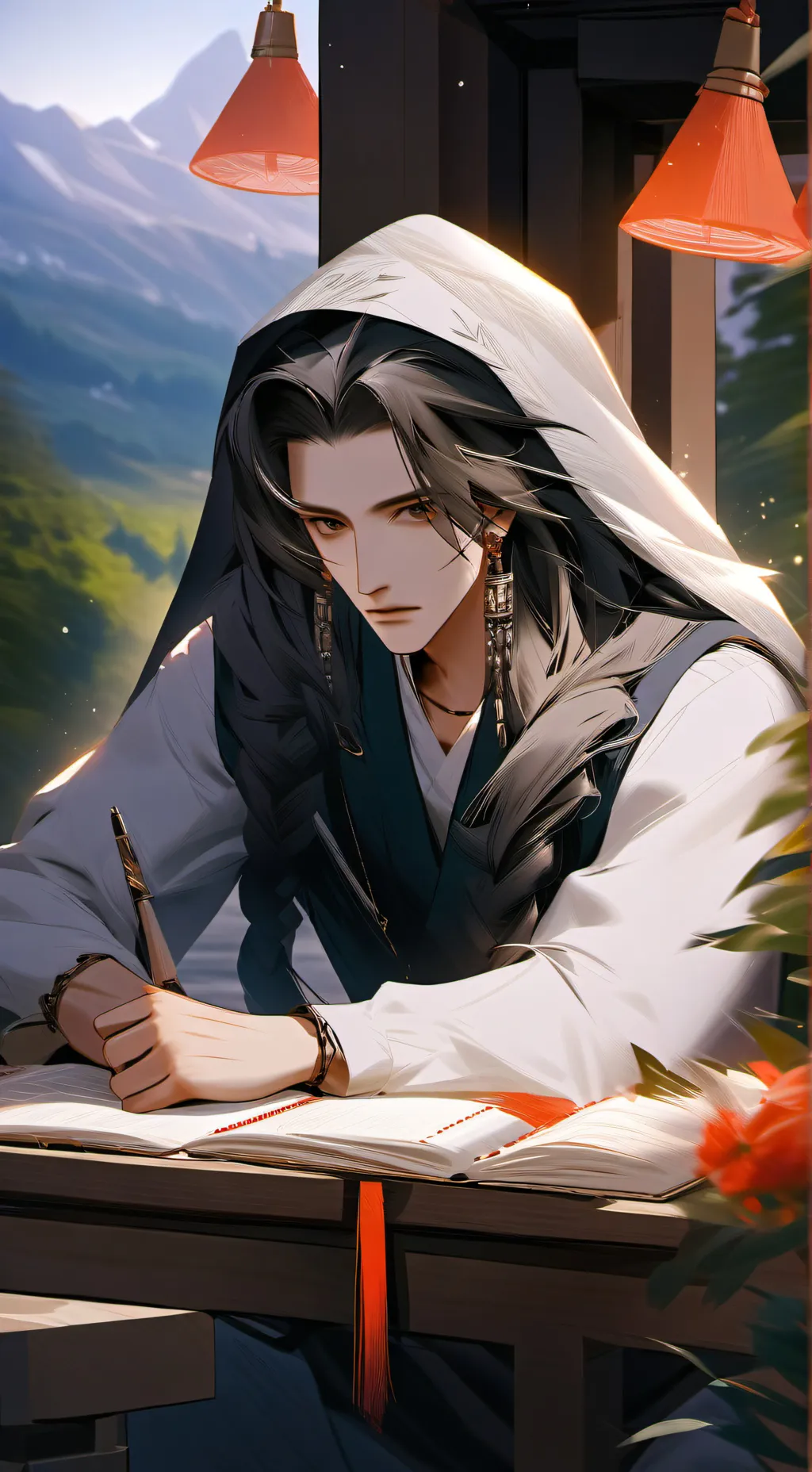 ai character: Кай background