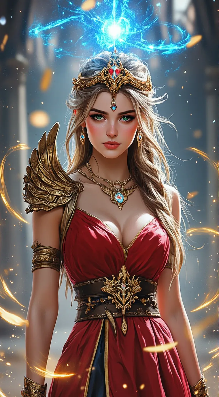 ai character: leiele schitze background