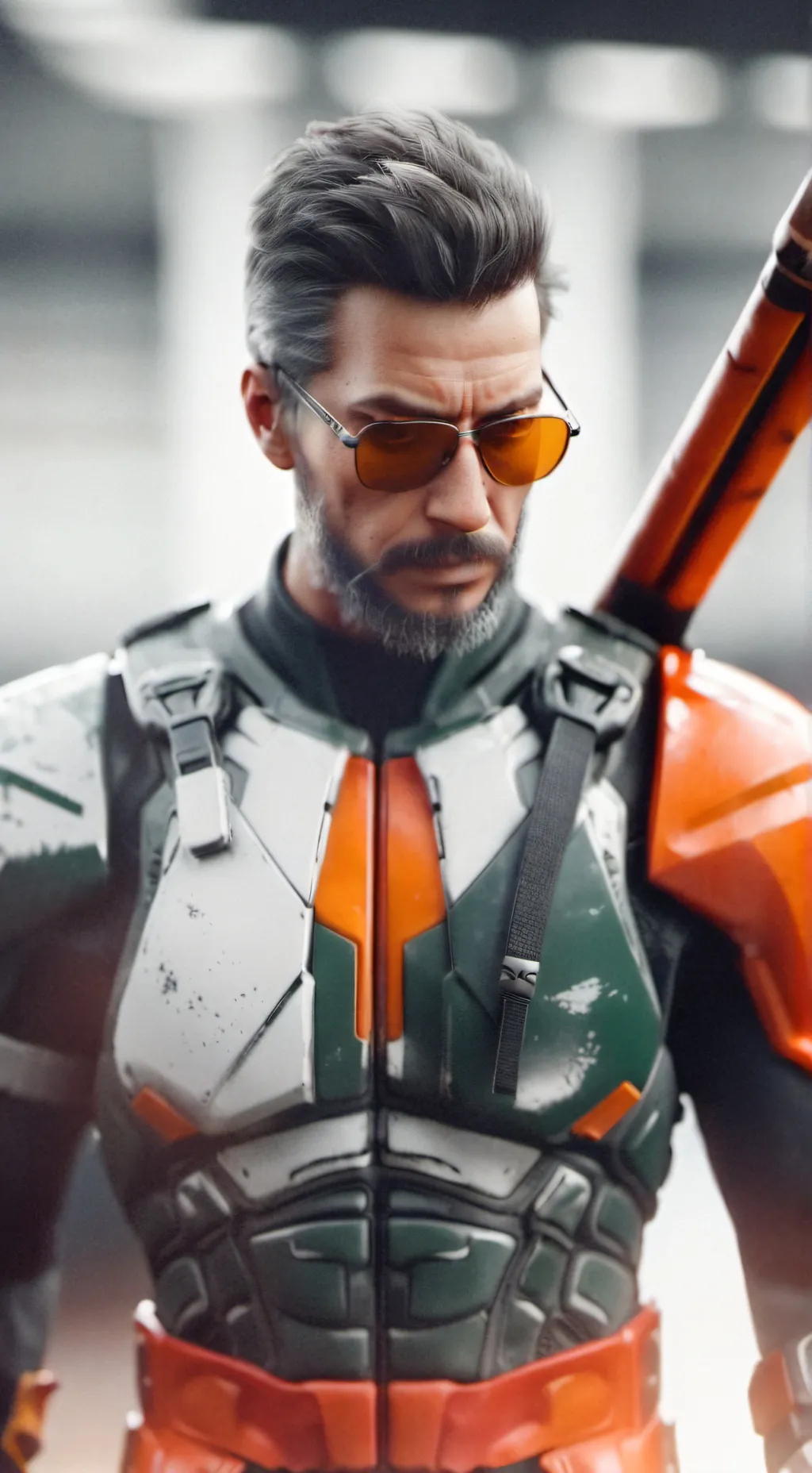 ai character: half life  background