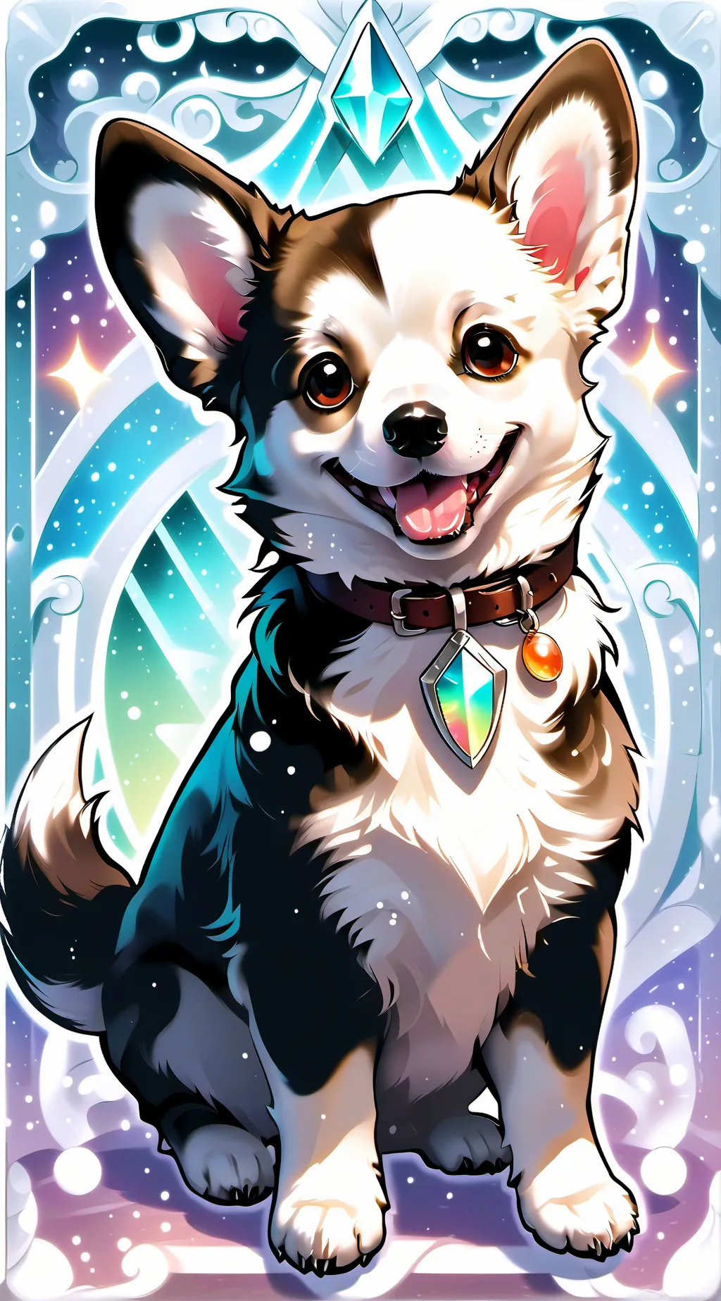 ai character: Pebble background