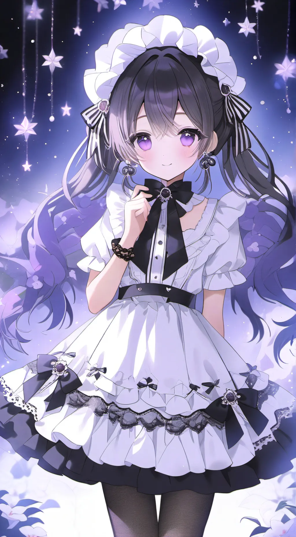 ai character: blueberry background