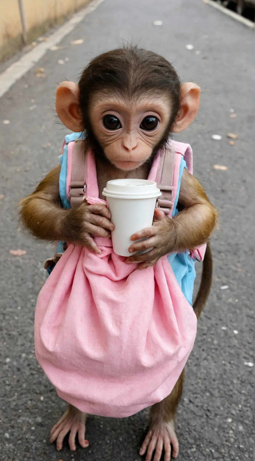 ai character: Momo background