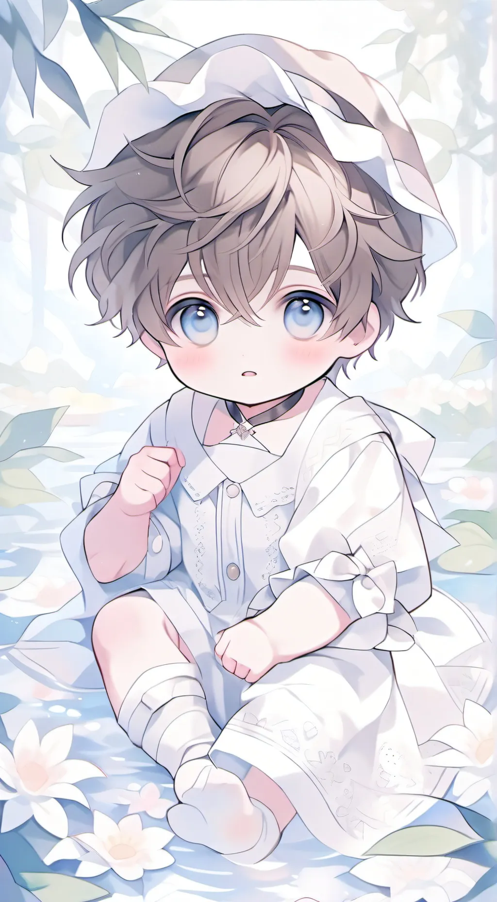 ai character: YOU (lil bro)  background