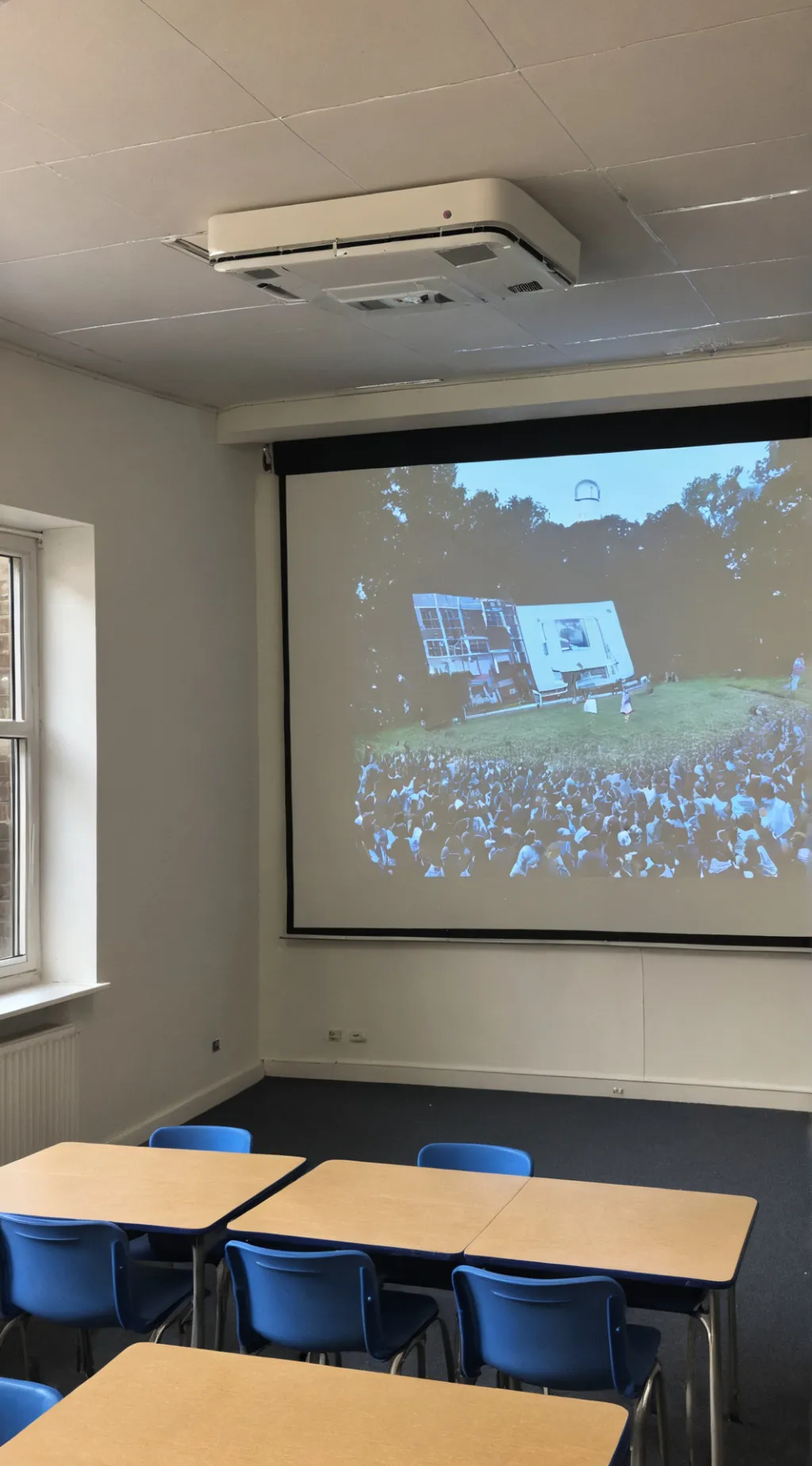 ai character: UK primary school  background