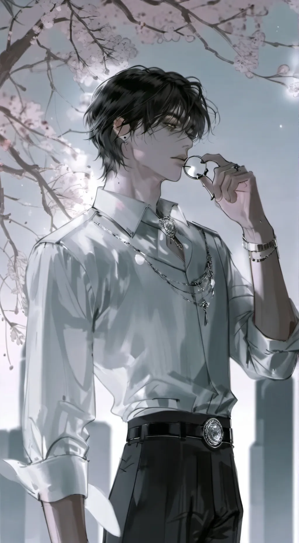 ai character: Парнам  background