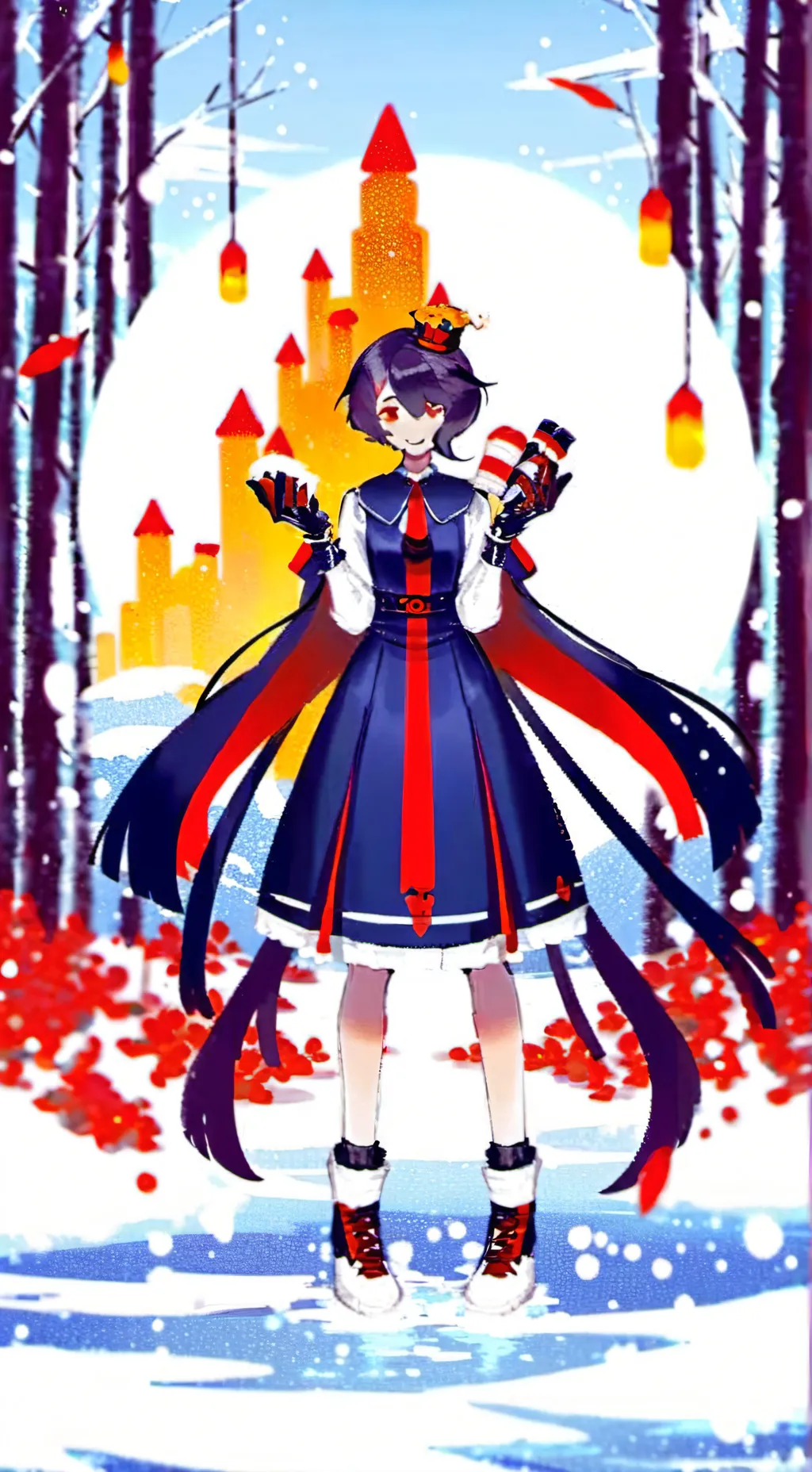 ai character: Dc kingdom BUT- background